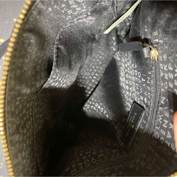 Kate Spade New York Laurel Way Rima Bag Black Gold Crossbody - Picture 5 of 6